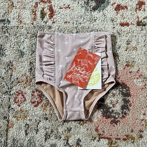 Vintage Kortni Jeane Toddler Ruffle Swim Bottoms